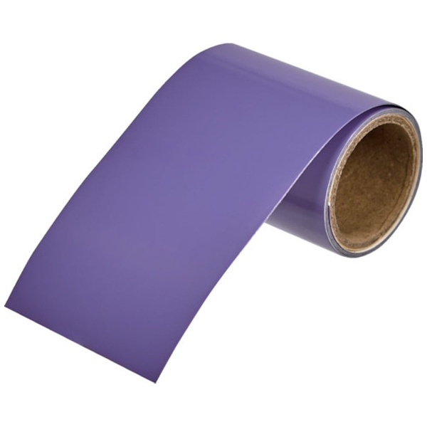 ＴＲＵＳＣＯ　配管識別テープ　灰紫（２．５Ｐ５／５）（酸・アルカリ関係）２５ＭＭ幅Ｘ１Ｍ RAH-508SS