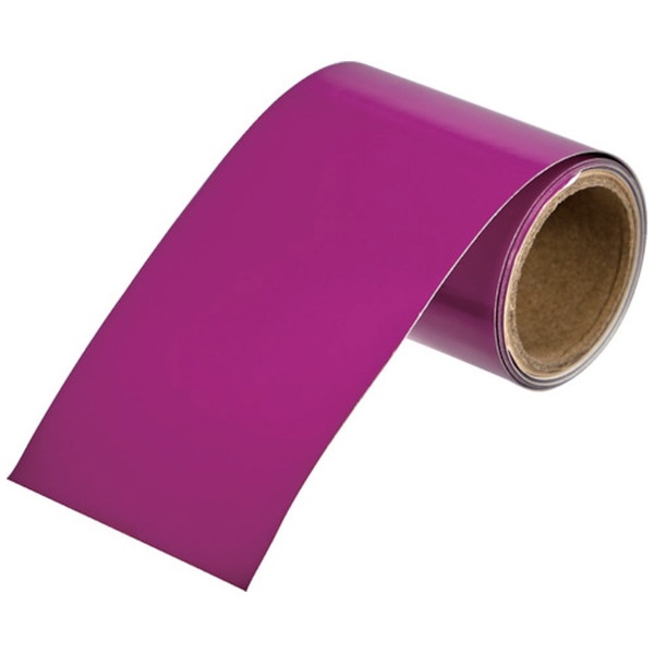 ＴＲＵＳＣＯ　配管識別テープ　赤紫（２．５ＲＰ４／１２）２５ＭＭ幅Ｘ１Ｍ RAH-509SS